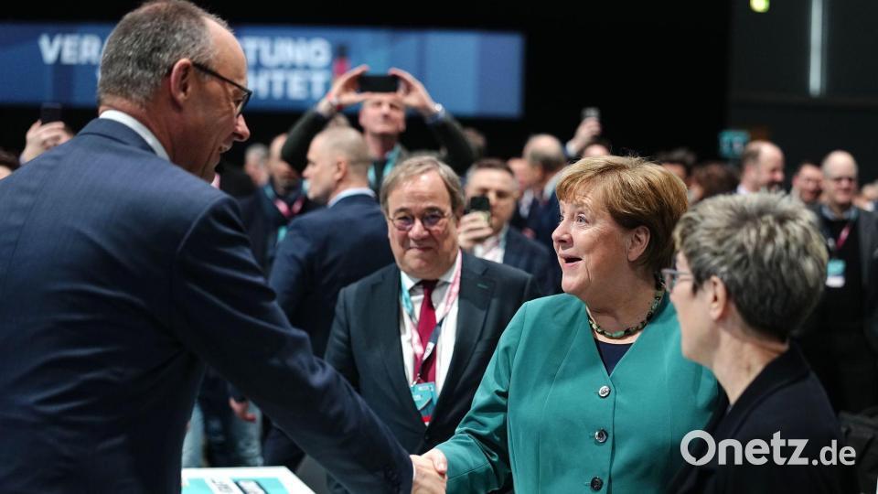 Sie reden wieder miteinander, aber Freunde werden sie wohl nicht mehr. Bild: Kay Nietfeld/dpa pool/dpa