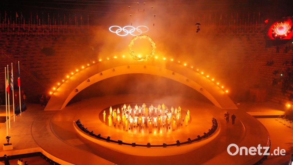 „Schönheit in Aktion“: Die Schlussfeier in Verona wurde ihrem Motto gerecht. Bild: Michael Kappeler/dpa