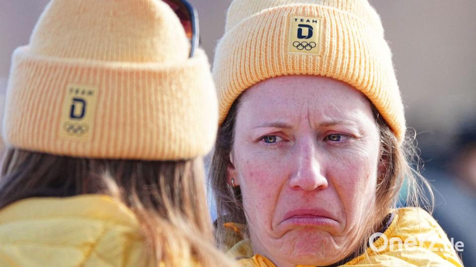 Musste eine Olympia-Enttäuschung verkraften: Skirennfahrerin Lena Dürr (Archivbild). Bild: Michael Kappeler/dpa