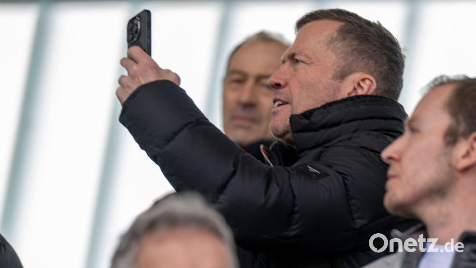 Beim Spitzenspiel im Stadion: Rekordnationalspieler Lothar Matthäus. Bild: Ulrich Gamel/dpa