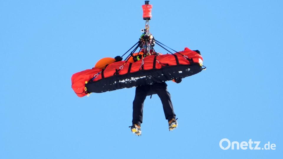 Lindsey Vonn wurde nach ihrem Sturz mit dem Helikopter abtransportiert. (Archivbild) Bild: Jacquelyn Martin/AP/dpa