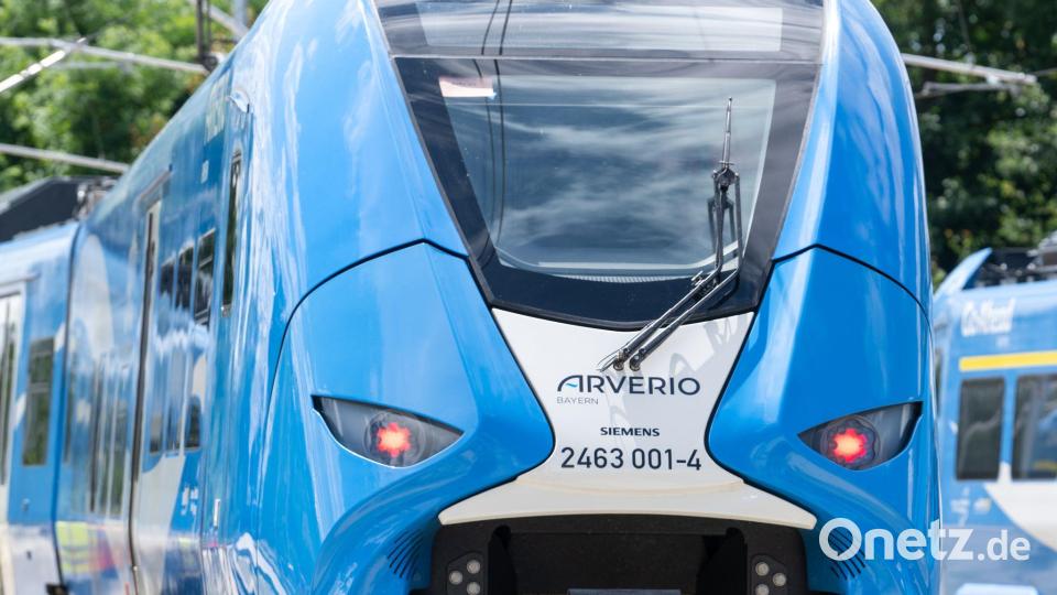 Fahrgäste der Linie RE96 müssen auf Busse umsteigen. (Archivbild) Bild: Stefan Puchner/dpa