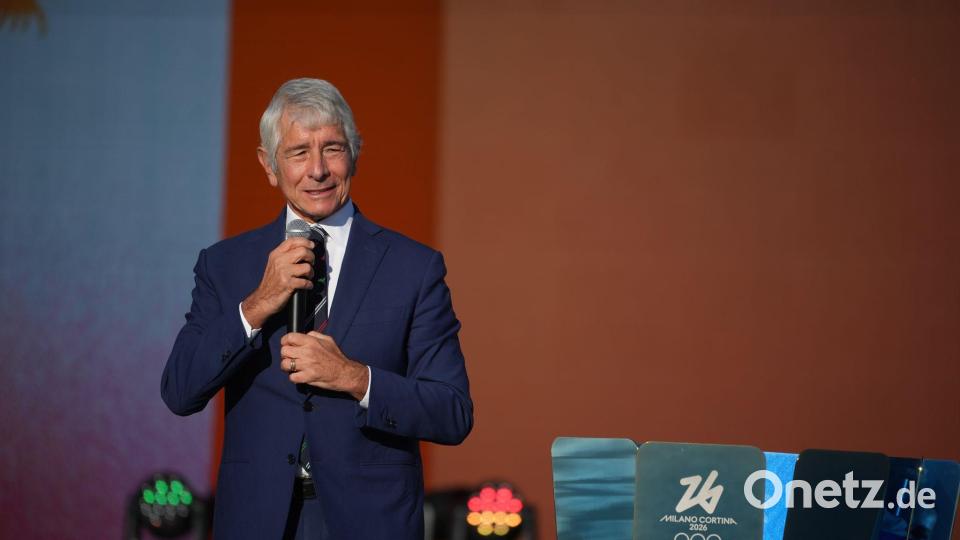 Übt Kritik an der IPC-Entscheidung: Italiens Sportminister Andrea Abodi. (Archivbild) Bild: Andrew Medichini/AP/dpa