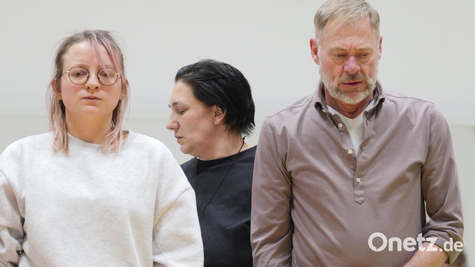 Eindrücke von den Proben für „Das Experiment“ des Ovigo-Theaters. Bild: Florian Wein/OVIGO Theater