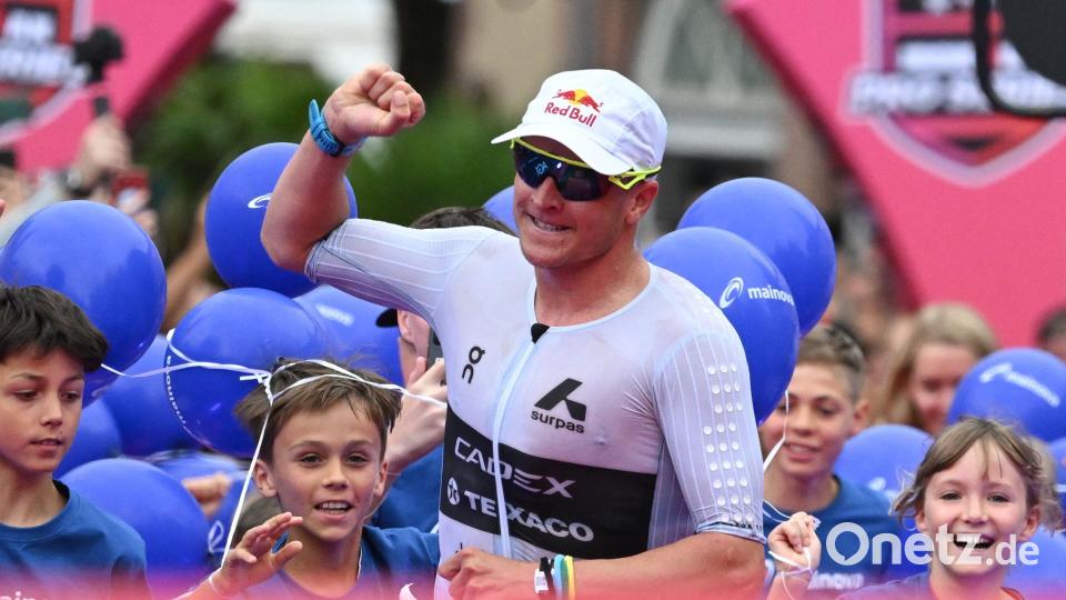 Blummenfelt wird auch in Roth voll auf Angriff gehen. Bild: Arne Dedert/dpa