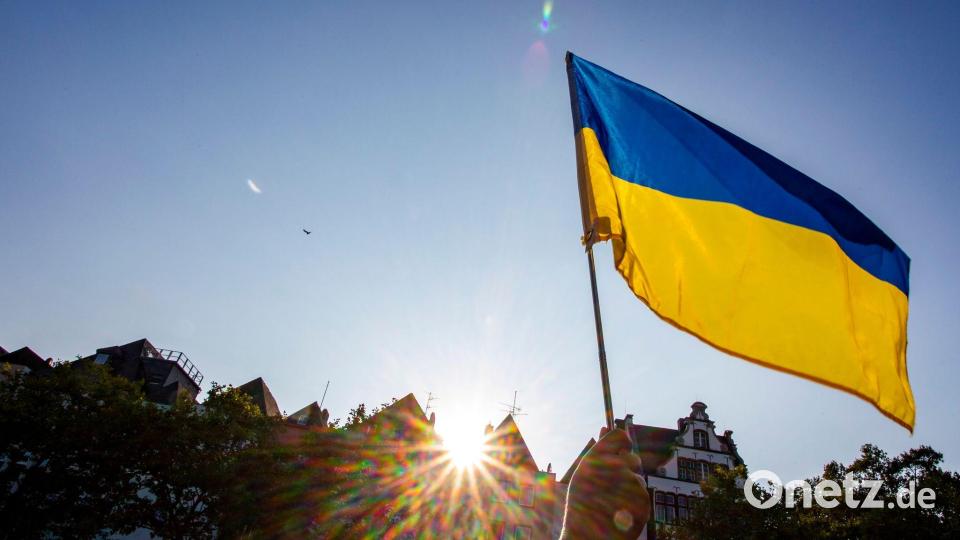 Deutschland hat der Ukraine seit Kriegsbeginn Milliardenhilfen geleistet. (Archivbild) Bild: Thomas Banneyer/dpa