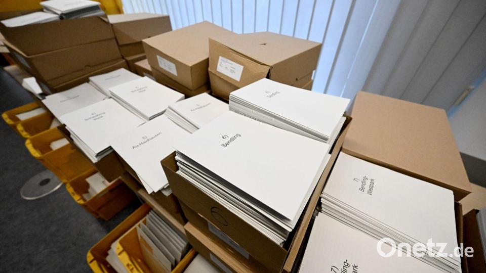 Die Behörden haben viel zu tun vor Wahlen. (Archivbild) Bild: Felix Hörhager/dpa