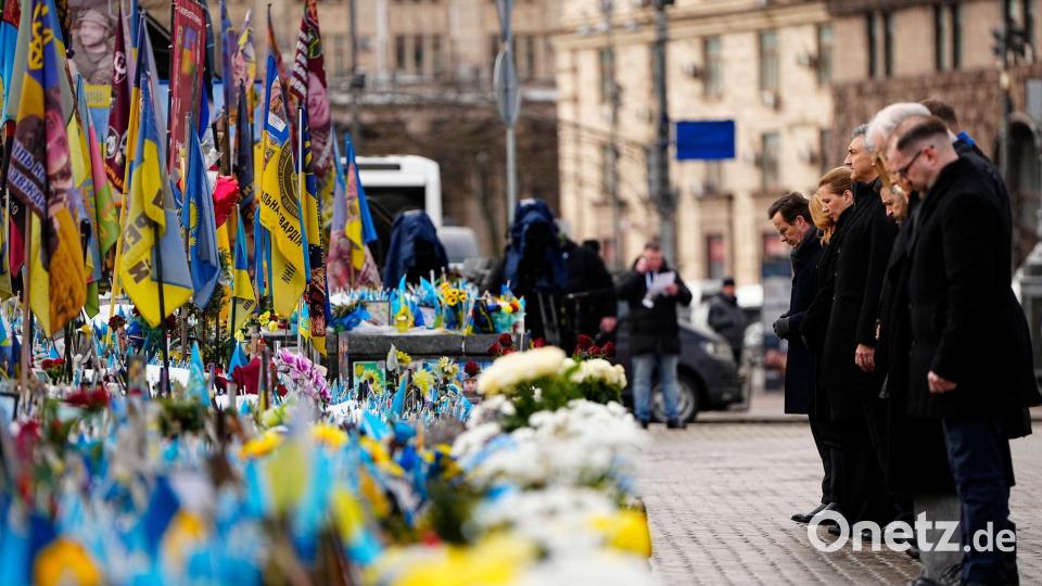 Die Ukraine zeigt sich auch nach vier Jahren Kampf gegen den russischen Angriffskrieg standhaft. Bild: Mads Claus Rasmussen/Ritzau Scanpix Foto/AP/dpa