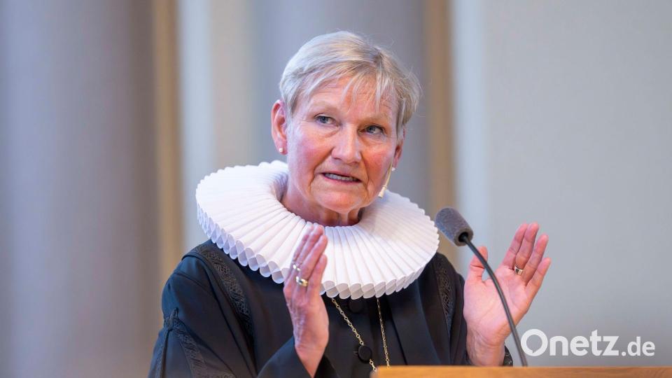 Die Ratsvorsitzende der Evangelischen Kirche in Deutschland wünschte Wilmers „Glaubenszuversicht und Gottvertrauen und eine glückliche Hand bei allen Entscheidungen“. (Archivbild) Bild: David Inderlied/dpa