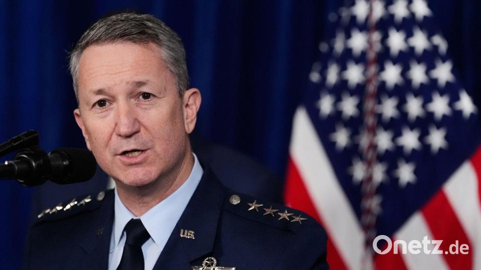 US-Generalstabschef Caine soll Präsident Trump vor Risiken eines Militäreinsatzes im Iran gewarnt haben. (Archivbild) Bild: Alex Brandon/ap/dpa