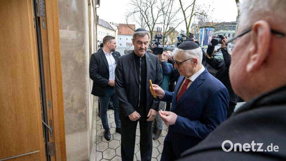 Das neue Kulturzentrum der Israelitischen Kultusgemeinde in Bayreuth ist eröffnet. Bild: Pia Bayer/dpa
