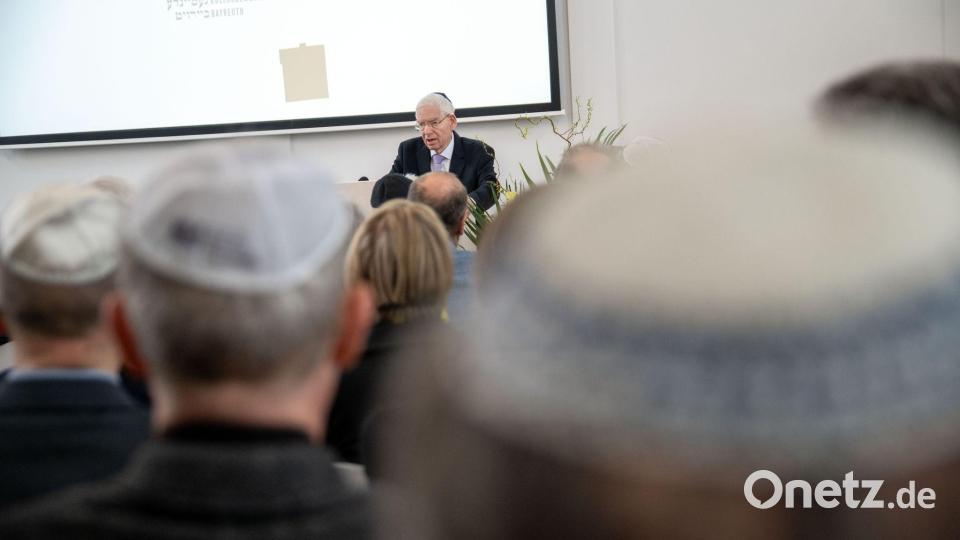 Der Präsident des Zentralrats der Juden, Josef Schuster, ist in Bayreuth zu Gast. Bild: Pia Bayer/dpa