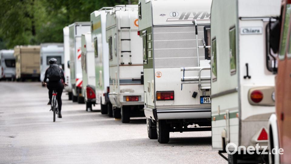 In München häuften sich zuletzt die Diebstähle von abgestellten Wohnmobilen. (Symbolbild) Bild: Matthias Balk/dpa