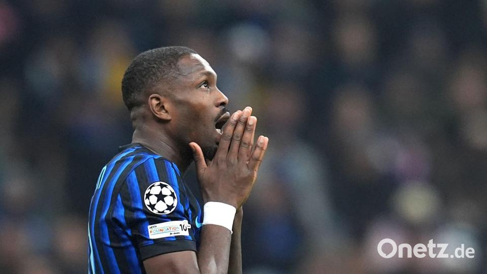 Pures Entsetzen bei Inter nach dem Playoff-Aus. Bild: Spada/LaPresse/AP/dpa