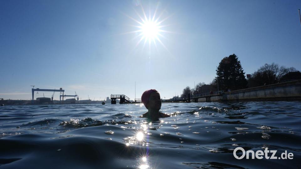 Badewetter Bild: Marcus Brandt/dpa