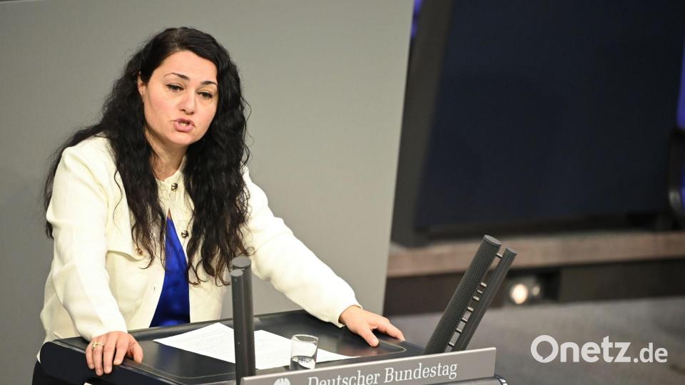 Lamya Kaddor aus Nordrhein-Westfalen ist für die Grünen seit 2021 im Bundestag. (Archivfoto) Bild: Katharina Kausche/dpa