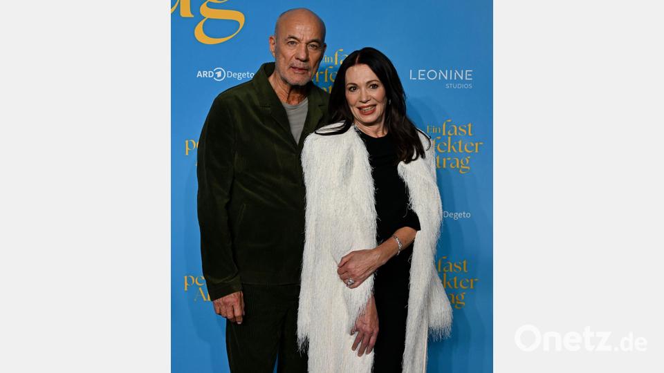 Lauterbach und Berben spielen zum ersten Mal ein Liebespaar. Bild: Sven Hoppe/dpa