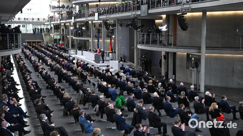 2022 tagte die Bundesversammlung unter Corona-Bedingungen. (Archivbild) Bild: Bernd Von Jutrczenka/dpa