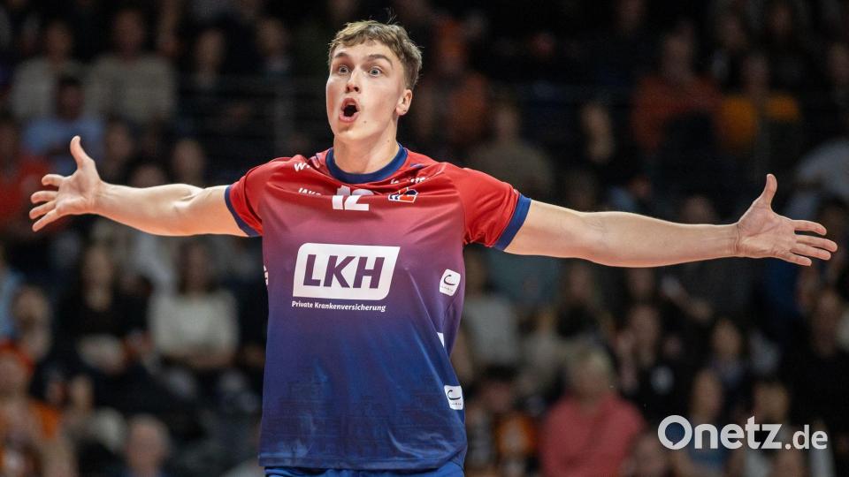 Der Finne Santeri Välimaa gehört zu den zehn Zugängen der SVG Lüneburg. (Archivbild) Bild: Andreas Gora/dpa