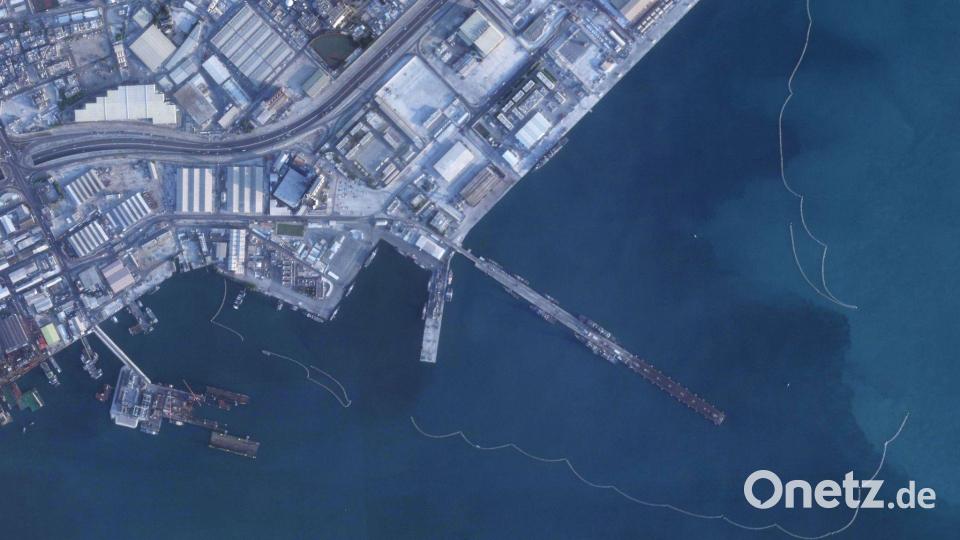 Die USA haben ihre Militärpräsenz in der Region ausgebaut. Bild: Planet Labs PBC via AP/dpa