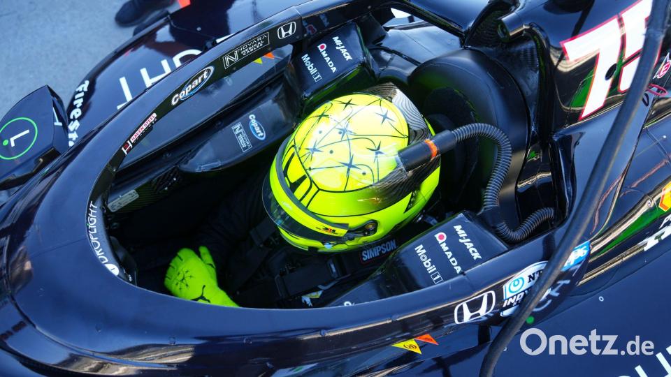 Die Lernkurve von Mick Schumacher in den USA ist steil. (Archivbild) Bild: Michael Conroy/AP/dpa