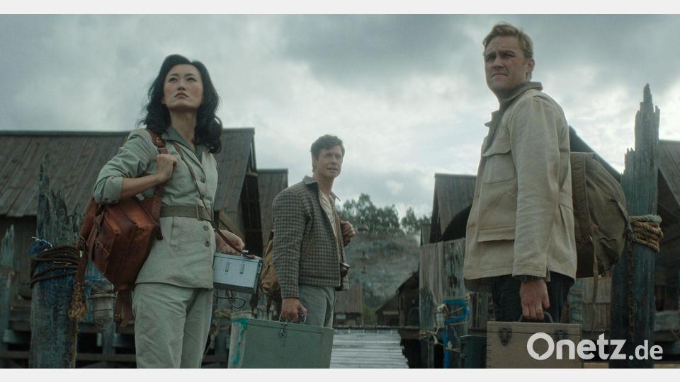 Wyatt Russell spielt den jungen Lee Shaw, der in den 50er Jahren mit seinen Freunden die Ursprünge der Monster ergründet. Bild: -/Apple TV/dpa