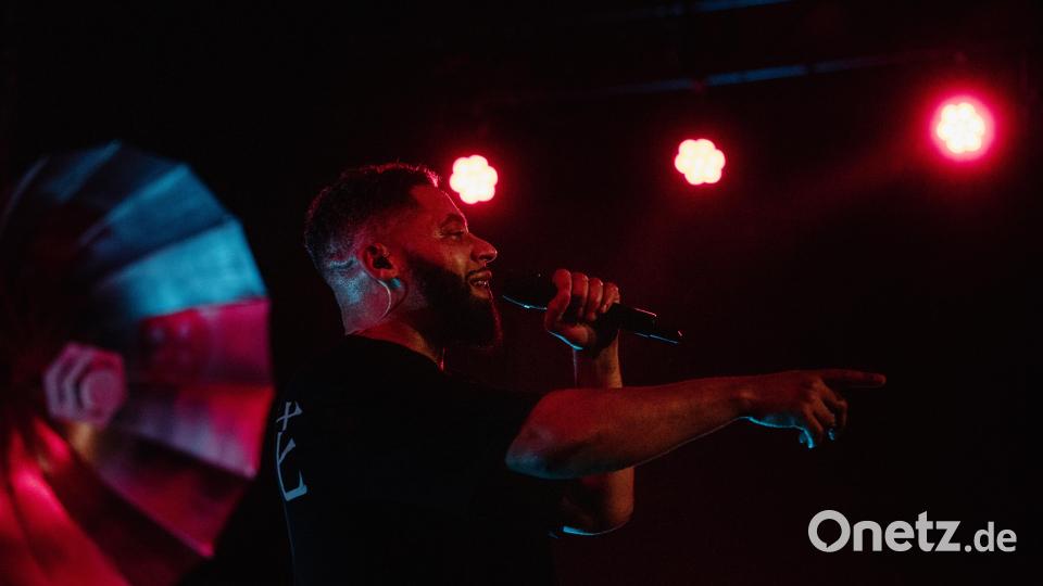 Megaloh in der Sünde in Weiden. Bild: Jolanda Selting