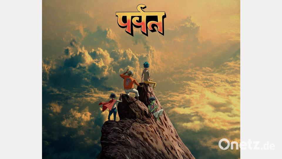 Das neunte Studioalbum der Band erscheint erstmals unter ihrem eigenen Album Kong Records. (Archivbild) Bild: Jamie Hewlett/Kong/dpa