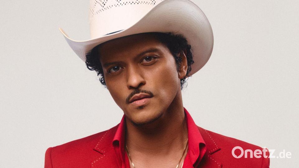 „The Romantic“ heißt das neue Album von Bruno Mars. Bild: John V. Esparza/Warner Music/dpa