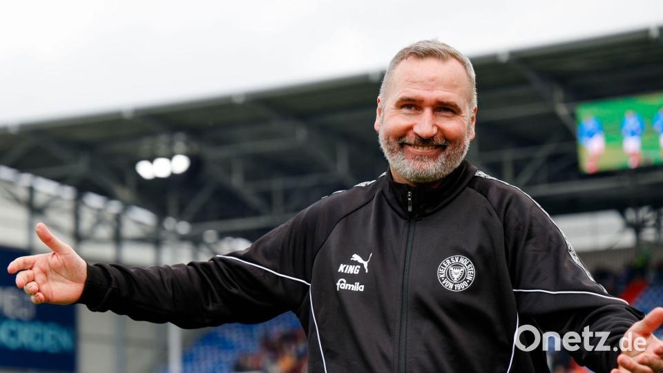 Trainer Tim Walter ist zurück bei Holstein Kiel. Bild: Frank Molter/dpa