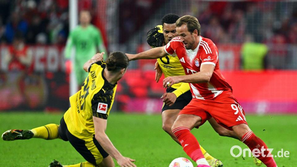 Der BVB empfängt die Bayern zum Bundesliga-Gipfel. (Archivbild) Bild: Sven Hoppe/dpa