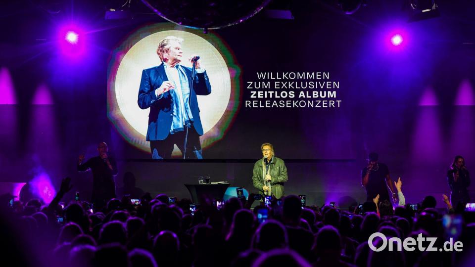 Carpendale präsentiert in Düsseldorf sein erstes Nr.1-Album. Bild: Christoph Reichwein/dpa