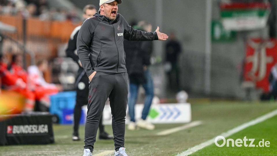 Kölns Trainer Lukas Kwasniok war bedient. Bild: Harry Langer/dpa