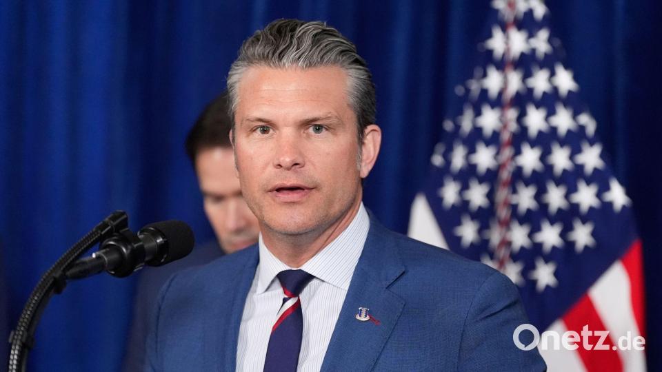 Hegseth repostete das Statement Altmans. (Archivbild) Bild: Alex Brandon/AP/dpa