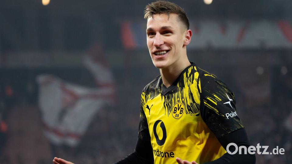 Dortmunds Nico Schlotterbeck ist für das Topspiel einsatzbereit. (Archivbild) Bild: Soeren Stache/dpa