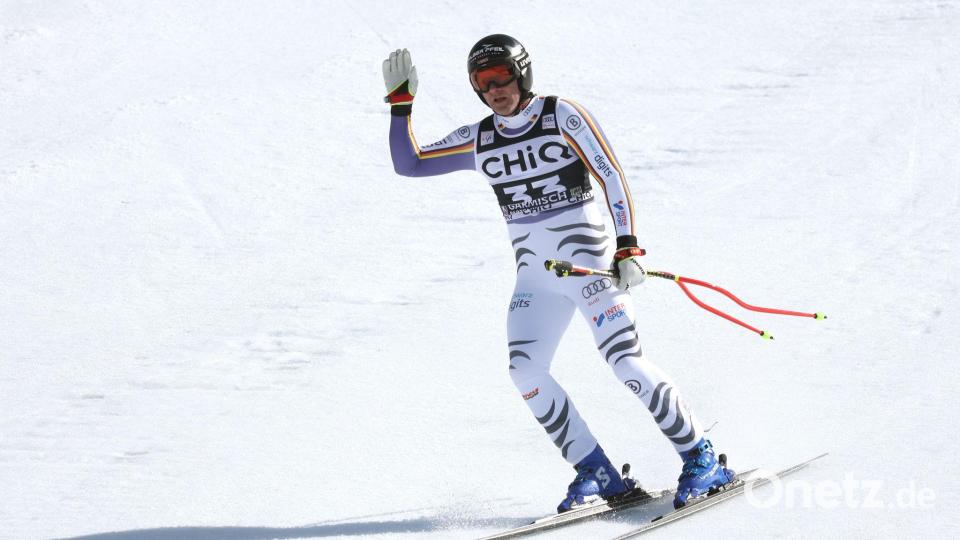 Romed Baumann ist in Garmisch-Partenkirchen letztmals im Ski-Weltcup gestartet. Bild: Karl-Josef Hildenbrand/dpa