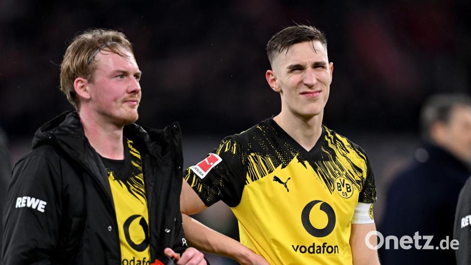 Gut, aber nicht gut genug für die Bayern: Borussia Dortmund hat seine Minimalchance auf den Titel wohl verspielt Bild: David Inderlied/dpa