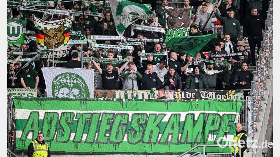 Wolfsburg schwebt in Abstiegsgefahr Bild: Harry Langer/dpa