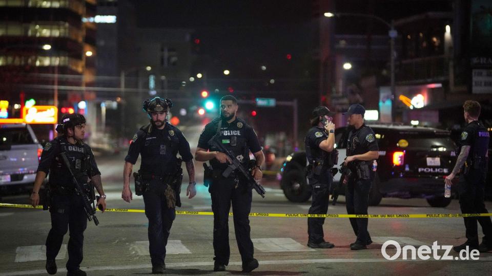 „Das ist ein tragischer, tragischer Vorfall“, sagte eine Polizistin. Bild: Jay Janner/Austin American-Statesman/AP/dpa
