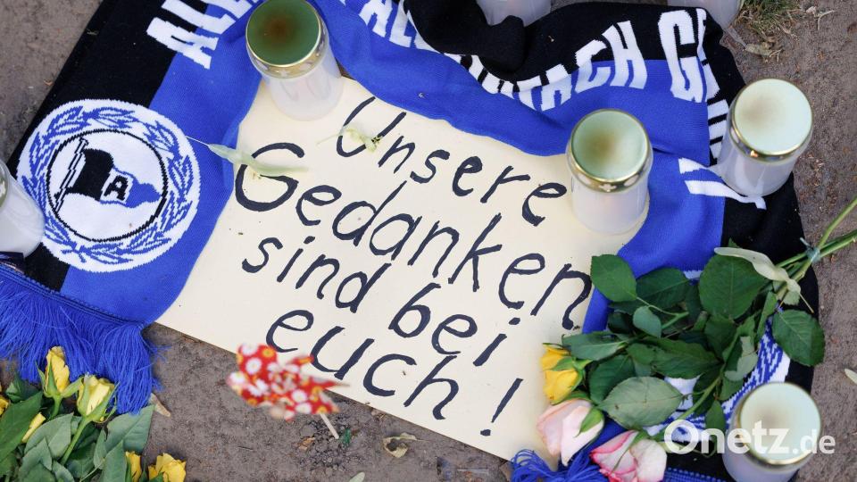 Anteilnahme nach dem Messerangriff in Bielefeld. (Archivbild) Bild: Friso Gentsch/dpa