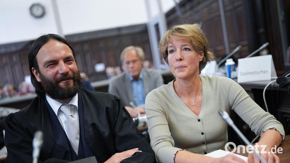 Christina Block hörte die Zeugenaussage einer Mitarbeiterin des Hamburger Jugendamts. Bild: Marcus Brandt/Pool dpa/dpa