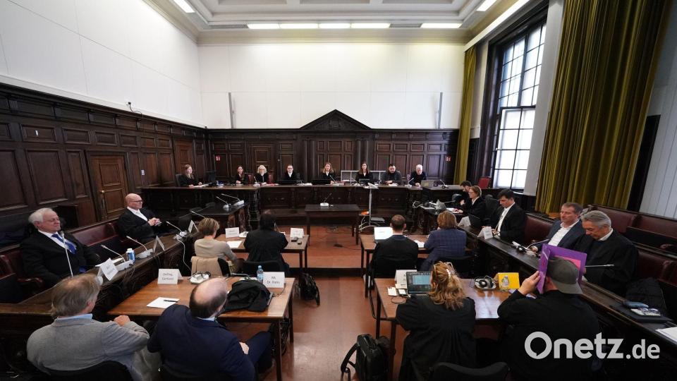 Wegen des Iran-Kriegs kann das Hamburger Landgericht im Prozess um die Entführung der Block-Kinder zurzeit keine Zeugen aus Israel laden. Bild: Marcus Brandt/Pool dpa/dpa