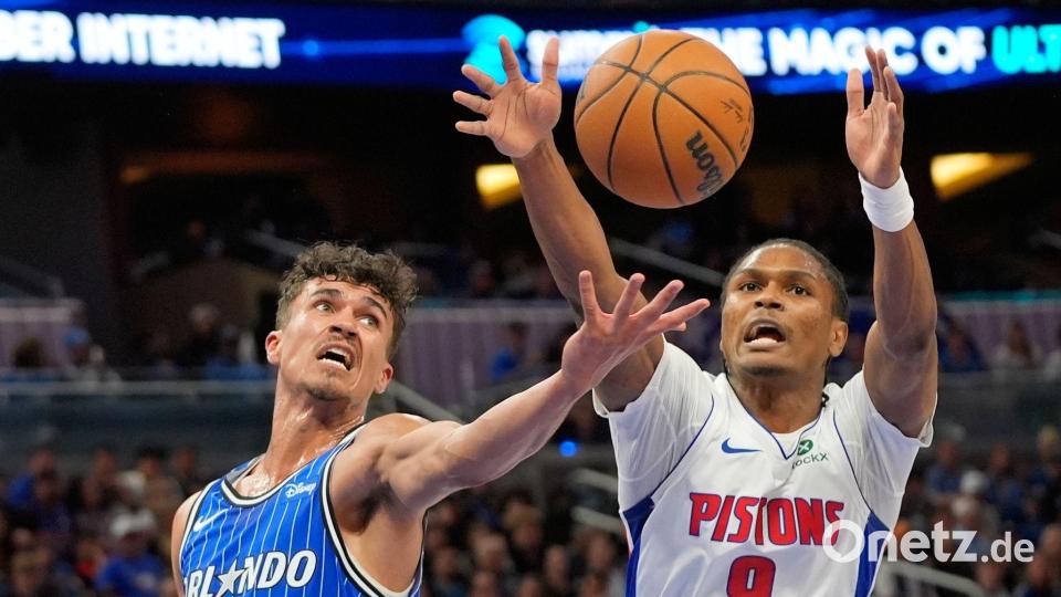 Tristan da Silva (l.) lieferte dem Spitzenreiter einen großen Kampf. Bild: John Raoux/AP/dpa