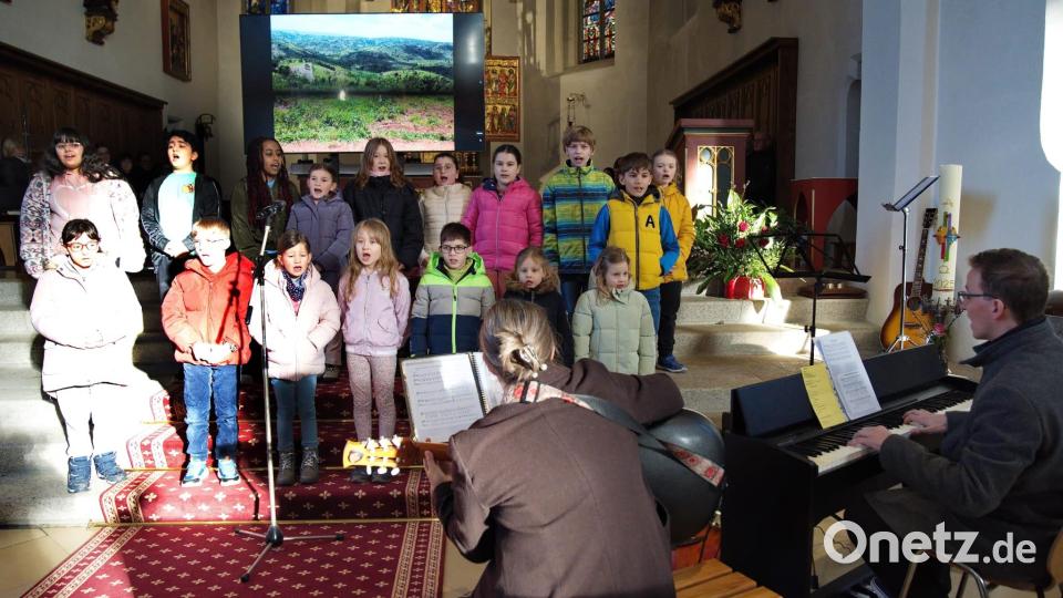 Die Kinder und Jugendlichen im Alter von fünf bis 15 Jahren gaben ihr Bestes. Bild: Renate Bauer-Zölch