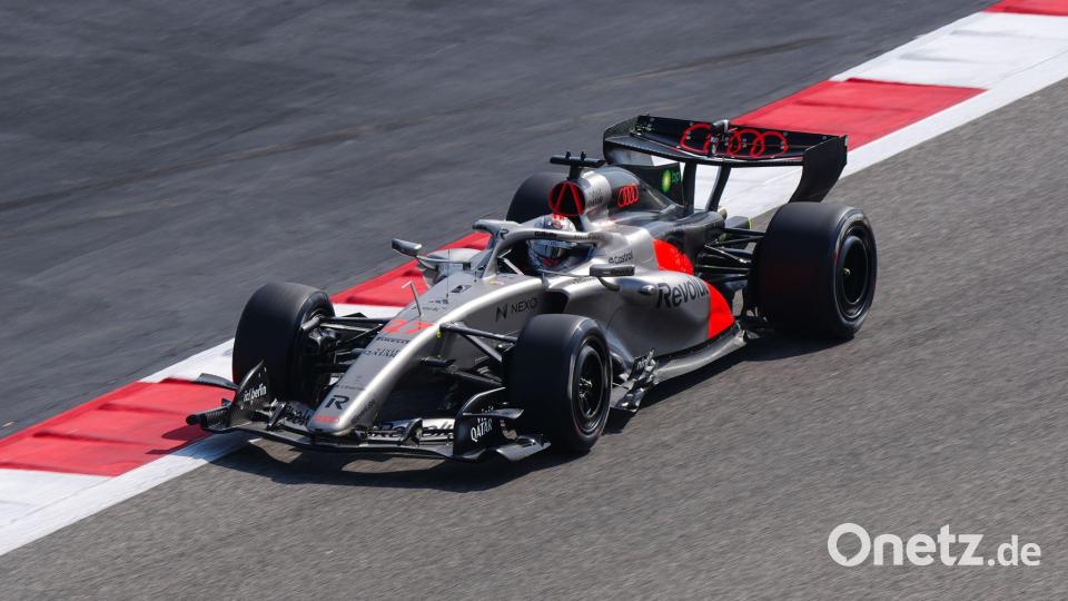 Im Audi sitzt der letzte deutsche Formel-1-Fahrer. (Archivbild) Bild: Bradley Collyer/PA Wire/dpa