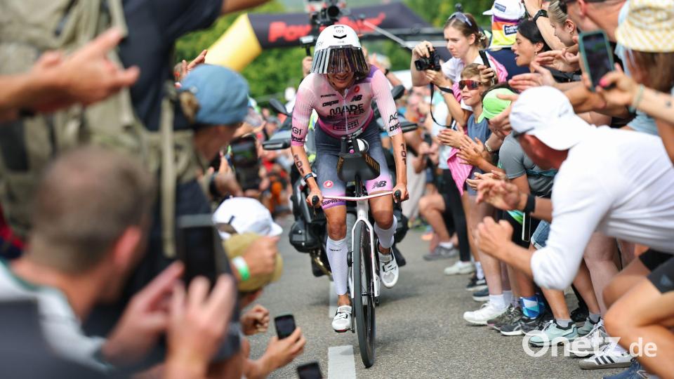 Sie will ihren Sieg in diesem Jahr wiederholen: Laura Philipp. (Archivbild) Bild: Daniel Karmann/dpa
