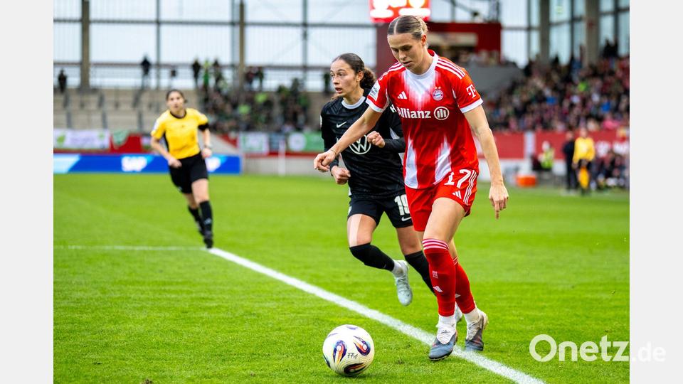 Klara Bühl ist eine Leistungsträgerin des FC Bayern München. (Archivbild) Bild: Ulrich Gamel/dpa