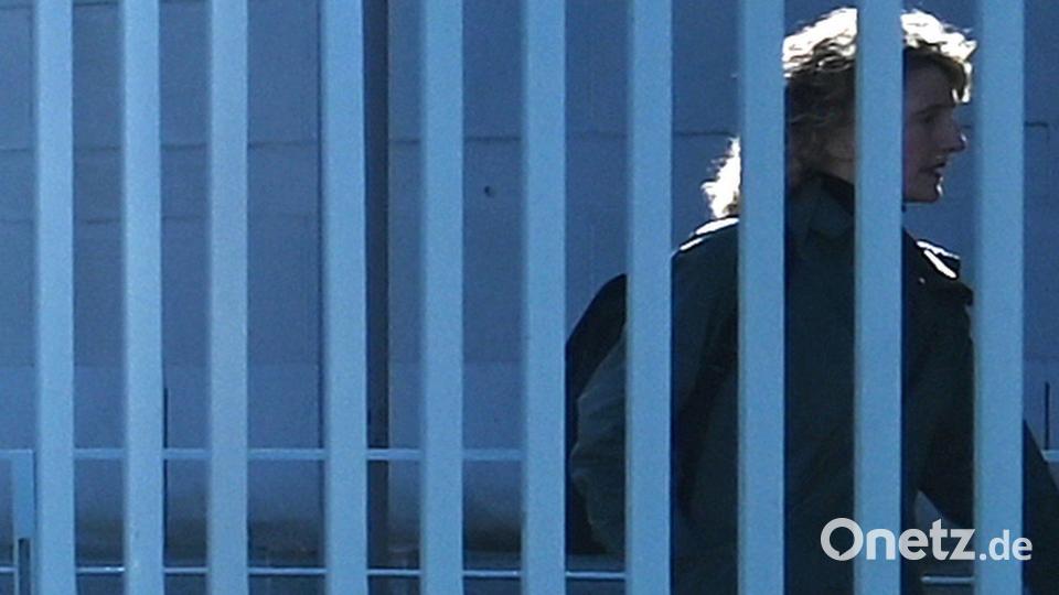 Tricia Tuttle bei ihrer Ankunft im Kanzleramt. Bild: Elisa Schu/dpa