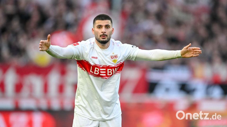 Aktuell in Topform: Stuttgarts Stürmer Deniz Undav. (Archivbild) Bild: Harry Langer/dpa