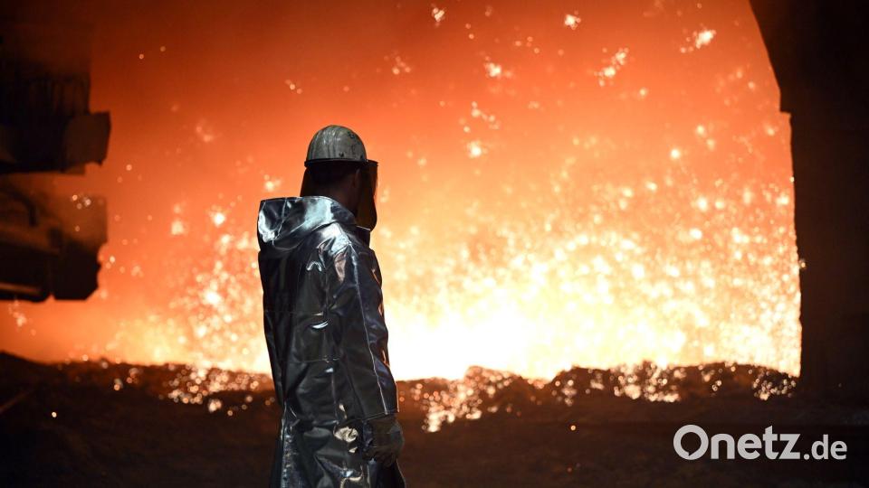 Die EU will, dass sauberer Stahl hergestellt wird. (Symbolbild) Bild: Federico Gambarini/dpa